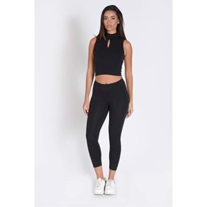 Belinay 0503 Kadın Modal Kapri Tayt 3XL