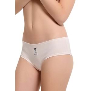 Belinay 0209 Kadın Külot 6lı Paket Desenli S