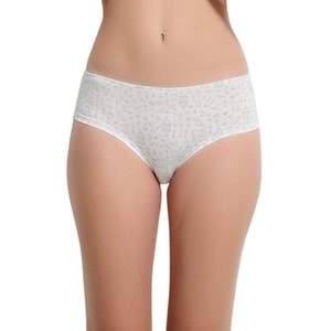 Belinay 0209 Kadın Külot 6lı Paket Desenli S