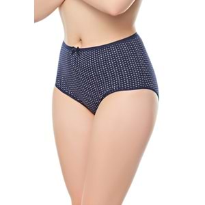 Belinay 0281 Kadın Yüksek Bel Bato Külot 4lü Paket Desenli M